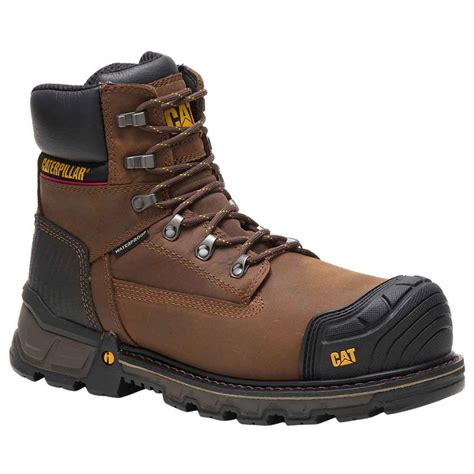 good price and quality boot for cat skid steer|6 inch cat work boots.